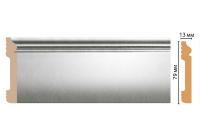 Плинтус напольный из дюрополимера Decomaster D005-375ДМ (79*13*2400мм)