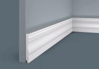 Плинтус напольный из экополимера Cosca Decor PX015