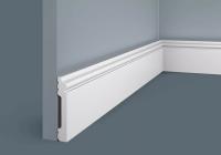 Плинтус напольный из экополимера Cosca Decor PX002